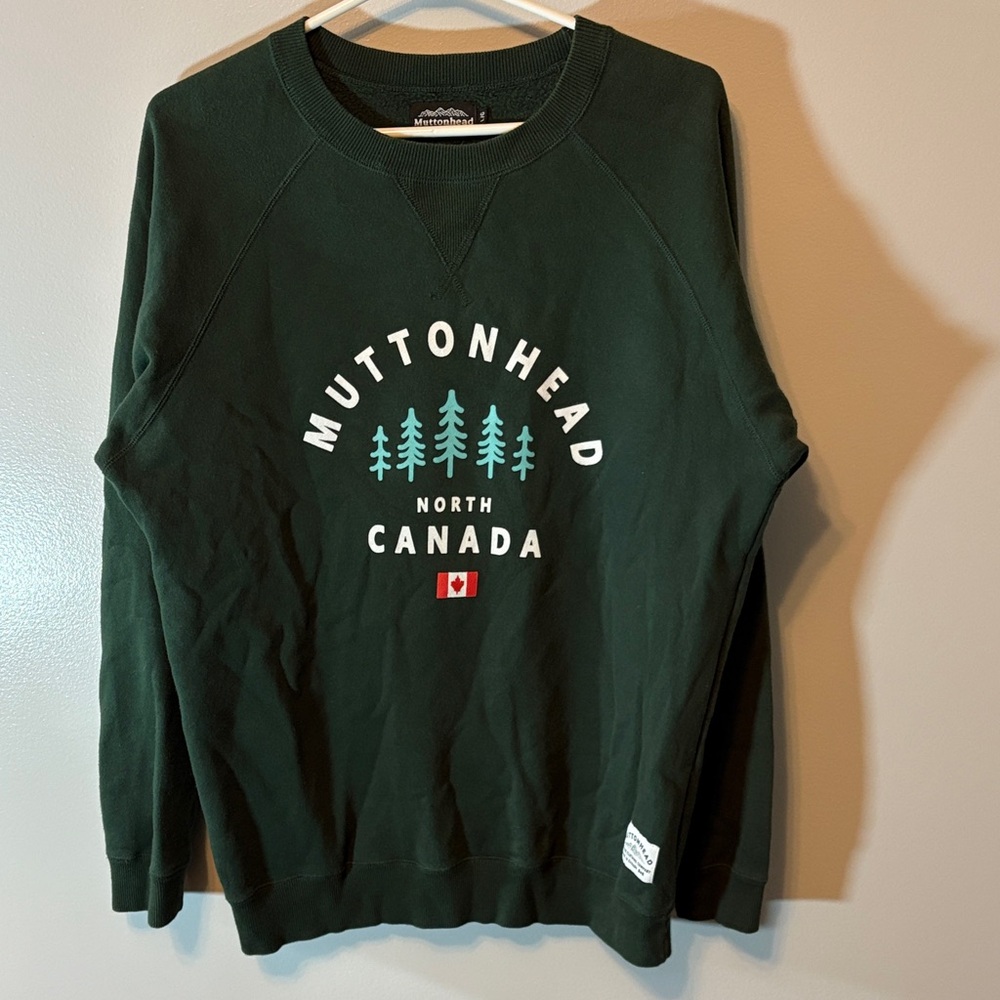 Muttonhead Men's Crewneck Sweater - Green